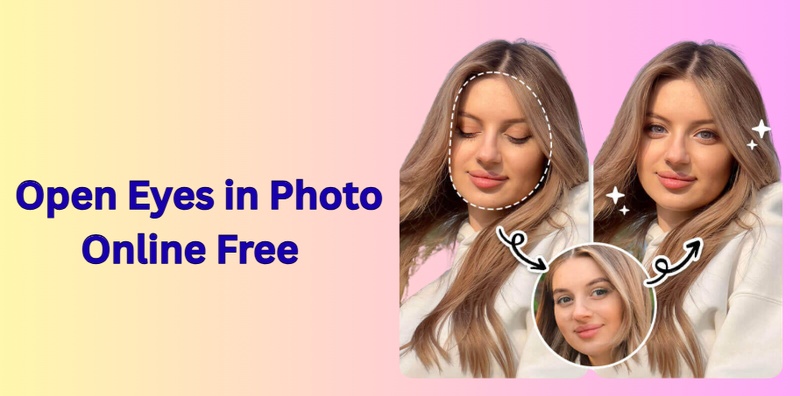 Open eyes in photo online free