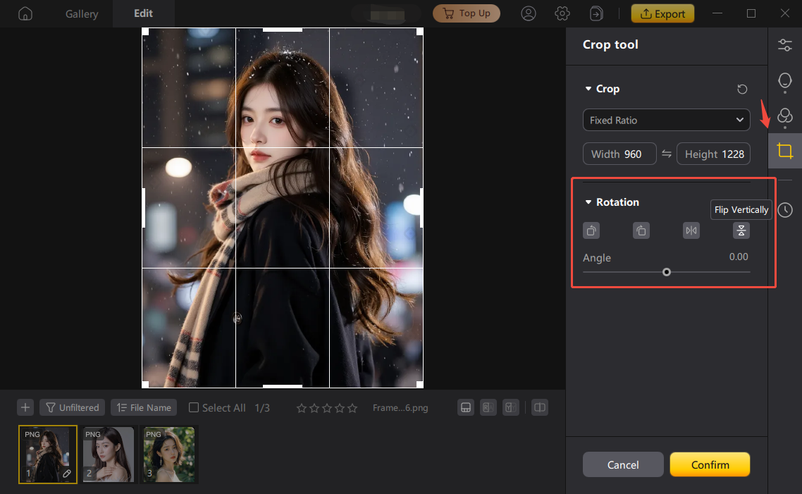  Rotate Settings
