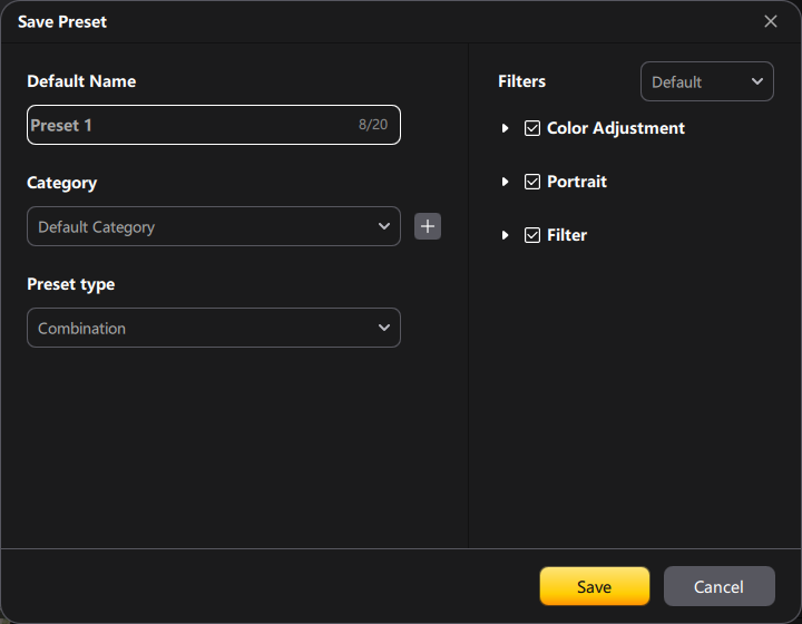 Shortcut  Settings