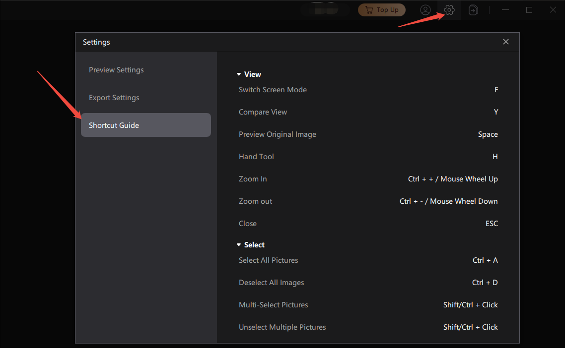 PixPretty Windows Shortcut Guide