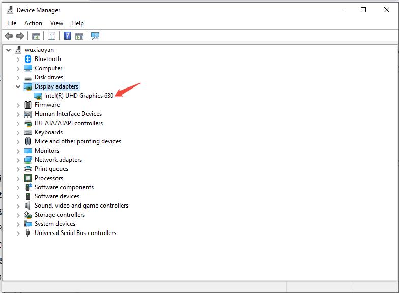 Graphics Card Information