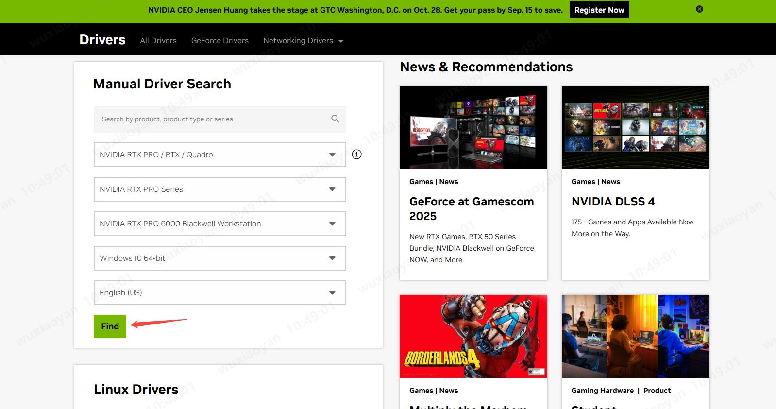 Update NVIDIA Driver