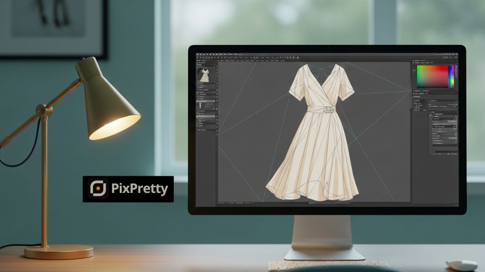 Tutorial membuat efek ghost mannequin dengan AI PixPretty