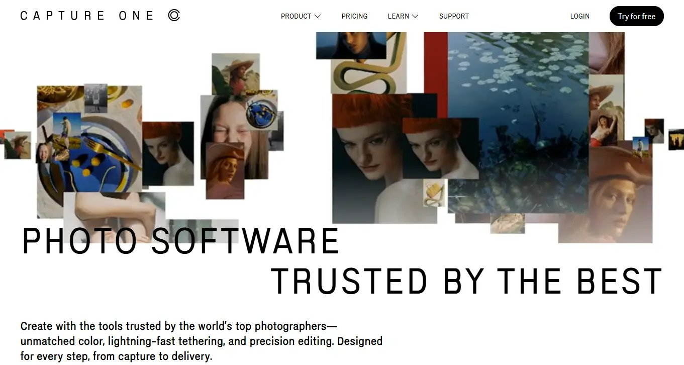 Capture One專業介面 - 2026頂級RAW人像修圖軟體推薦