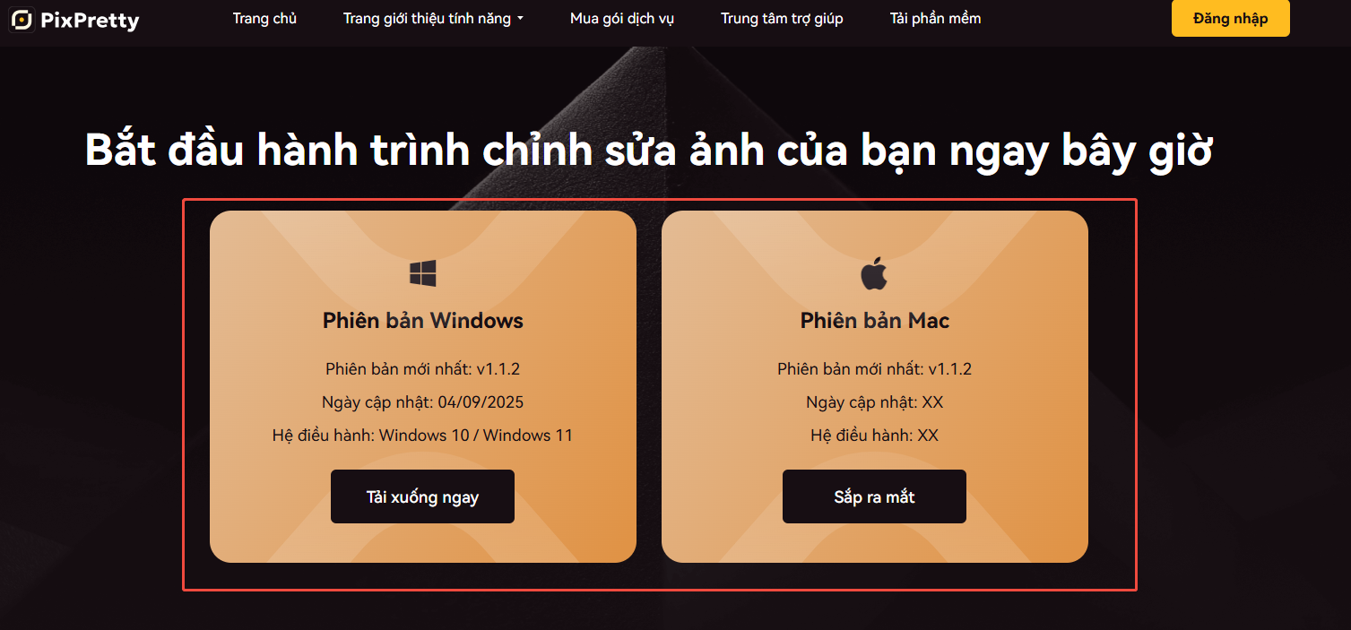 Cài đặt PixPretty